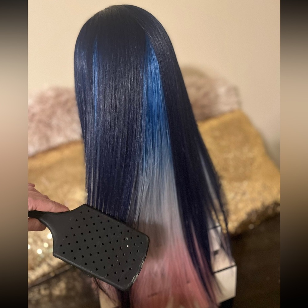 Lace front wig